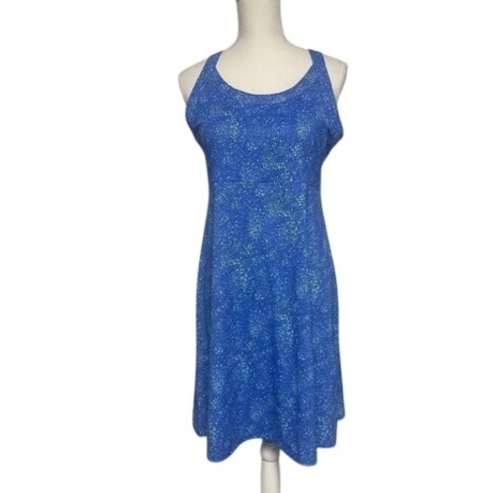 Columbia Racerback Blue‎ Activewear Stretch Sleeveless Dress Women's Medium